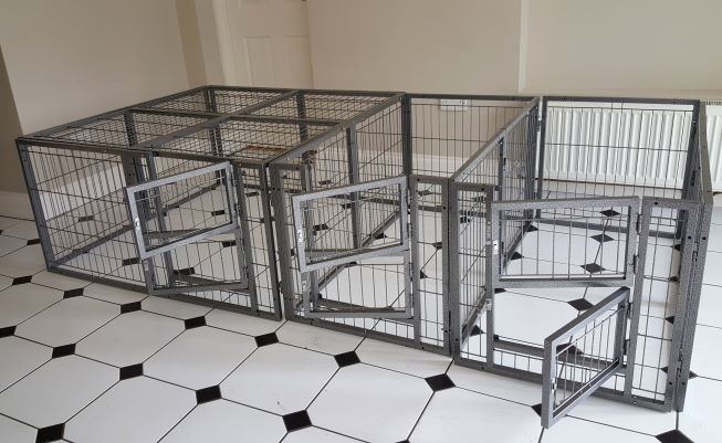 Dog pen best sale in garage